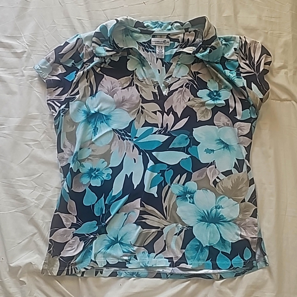 Caribbean Joe Women's Blouse